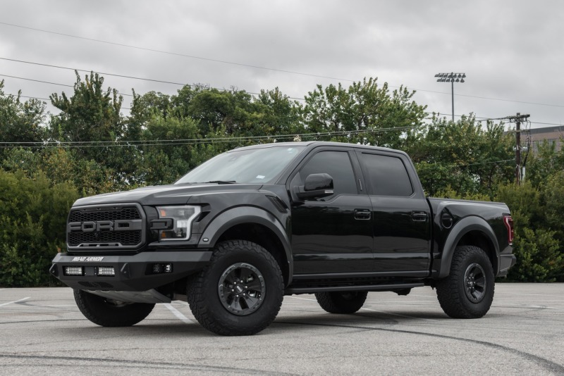 Ford Raptor Bumper - Front - Road Armor - Stealth Non-Winch - Tex Blk - `17-`20